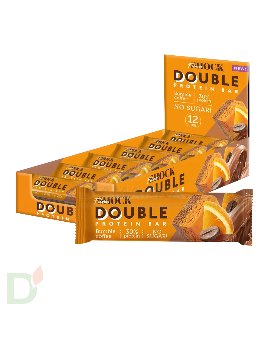 Батончик протеиновый FitnesShock Апельсиновый кофе 40гр. в Минске