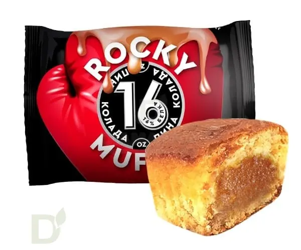 Маффины ROCKY Пина колада ZERO 55гр.