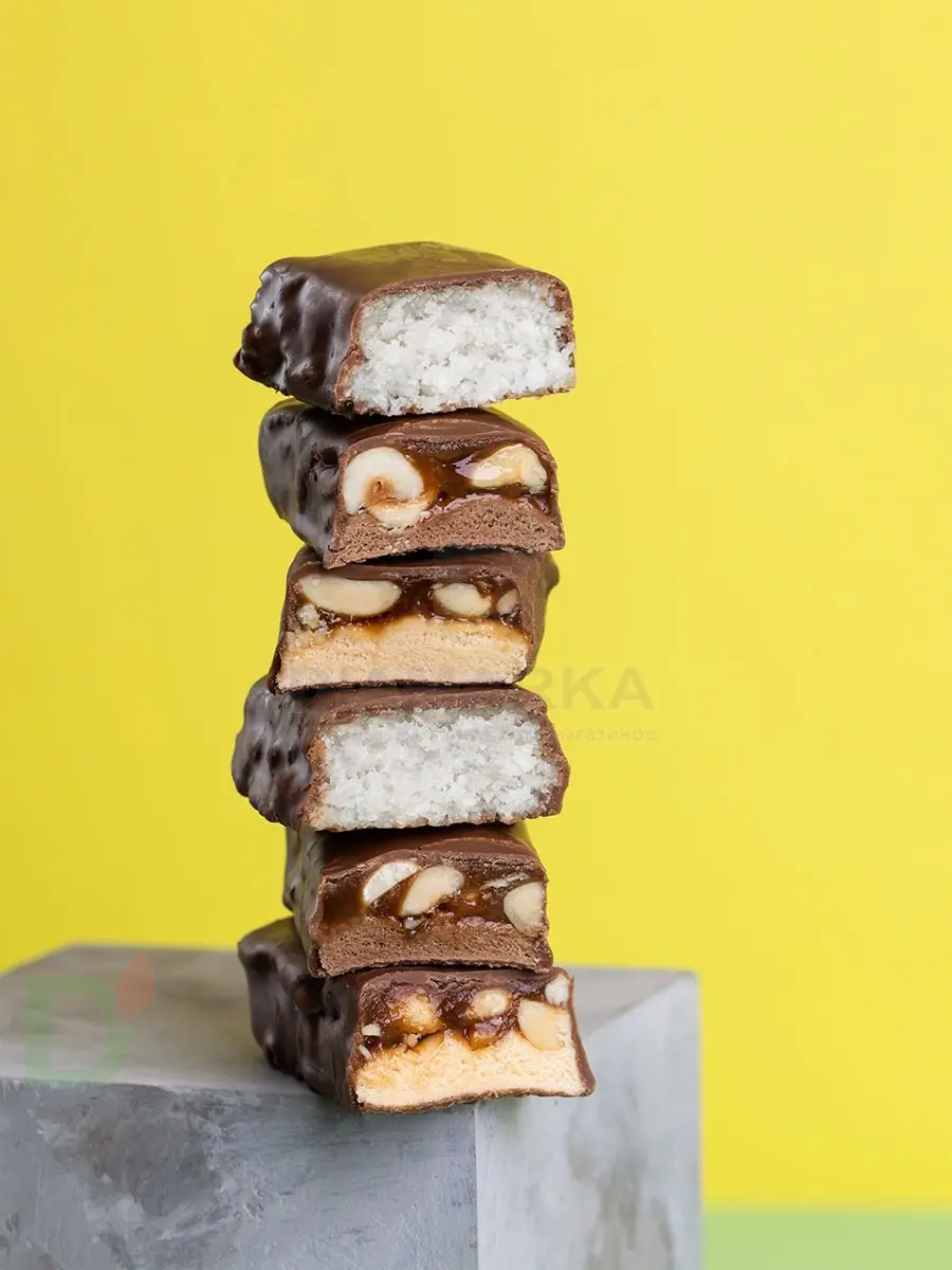 Батончик протеиновый FitnesShock Кокос 50гр. в Минске