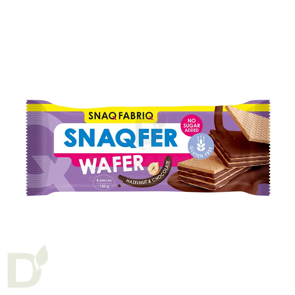 Вафли Snaq Fabriq WAFER неглазированные шоколад-фундук, 120гр в Минске