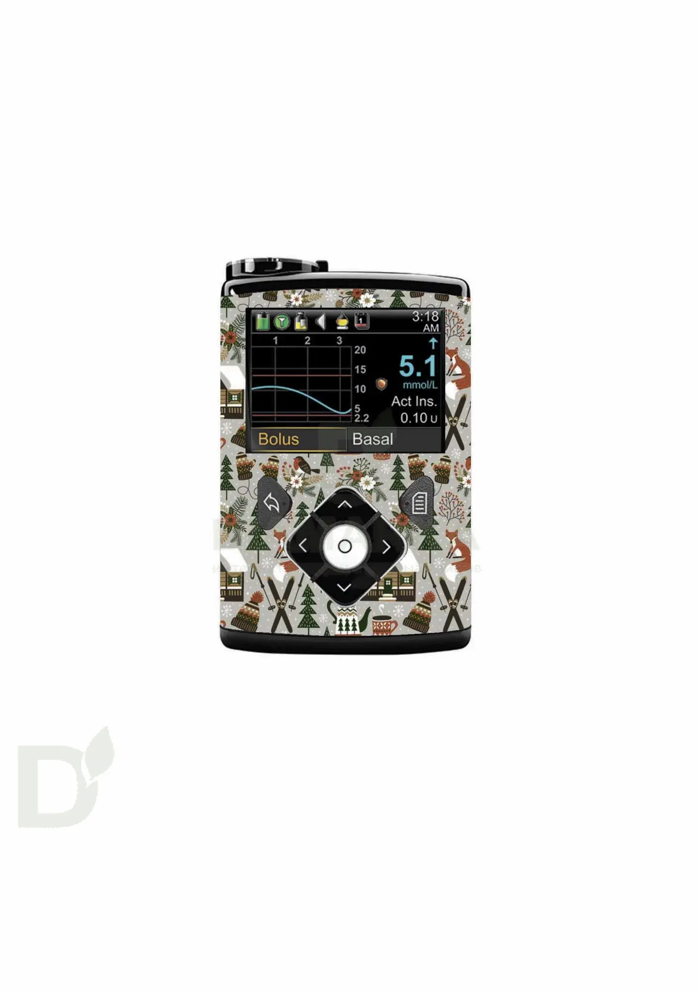 Наклейка на инсулиновую помпу Медтроник 640G, 720G, 740G и 780G