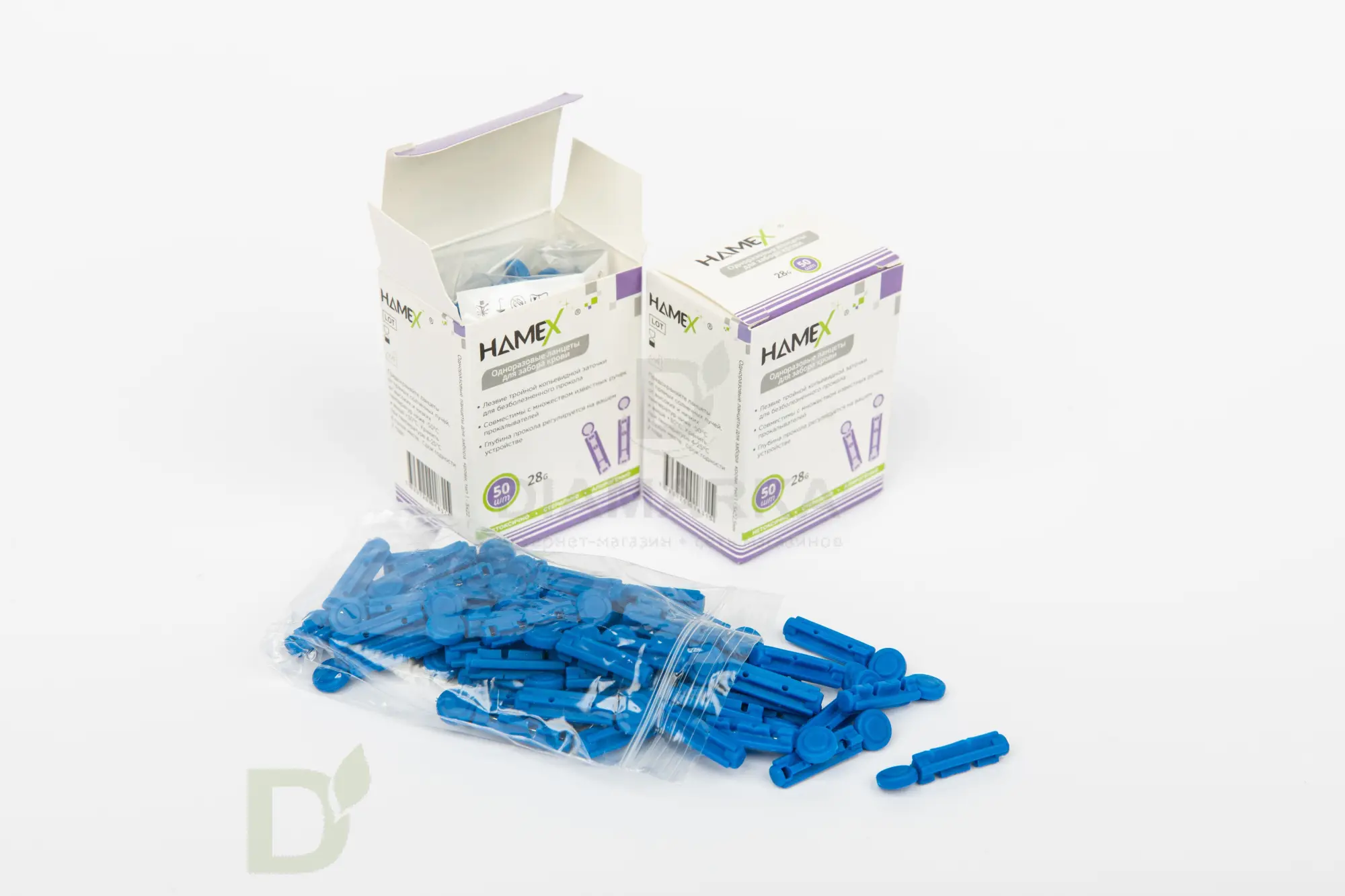 Ланцеты универсальные Hamex  28G №50