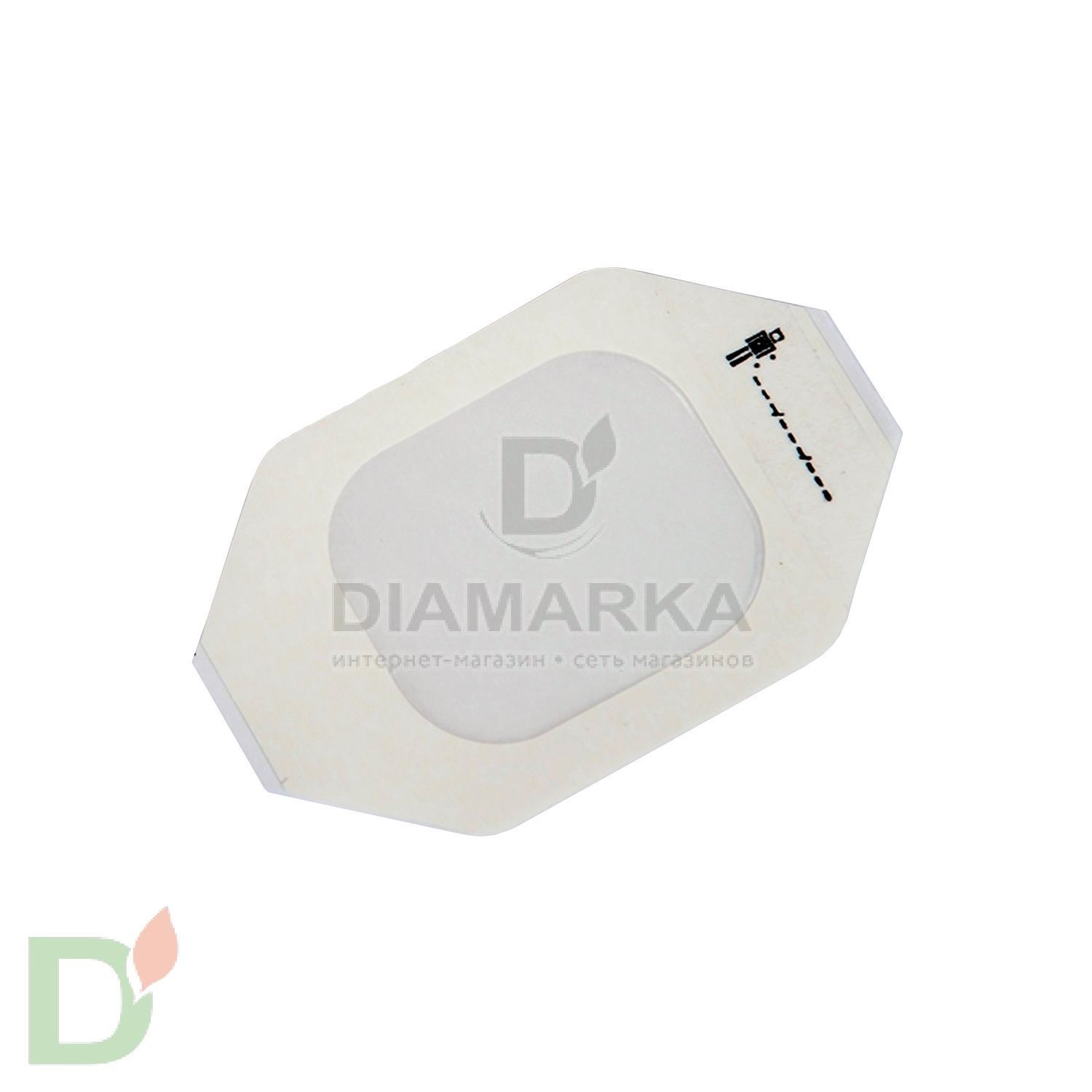 Пластырь прозрачный Медитек Круофрейм 6*7см для фиксации сенсоров, 10 шт.