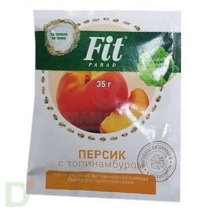 Каша овсяная с топинамбуром Персик, 35 г.