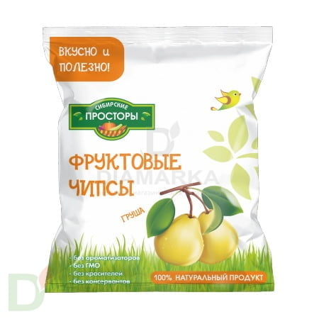 Чипсы фруктовые Груша, 25г