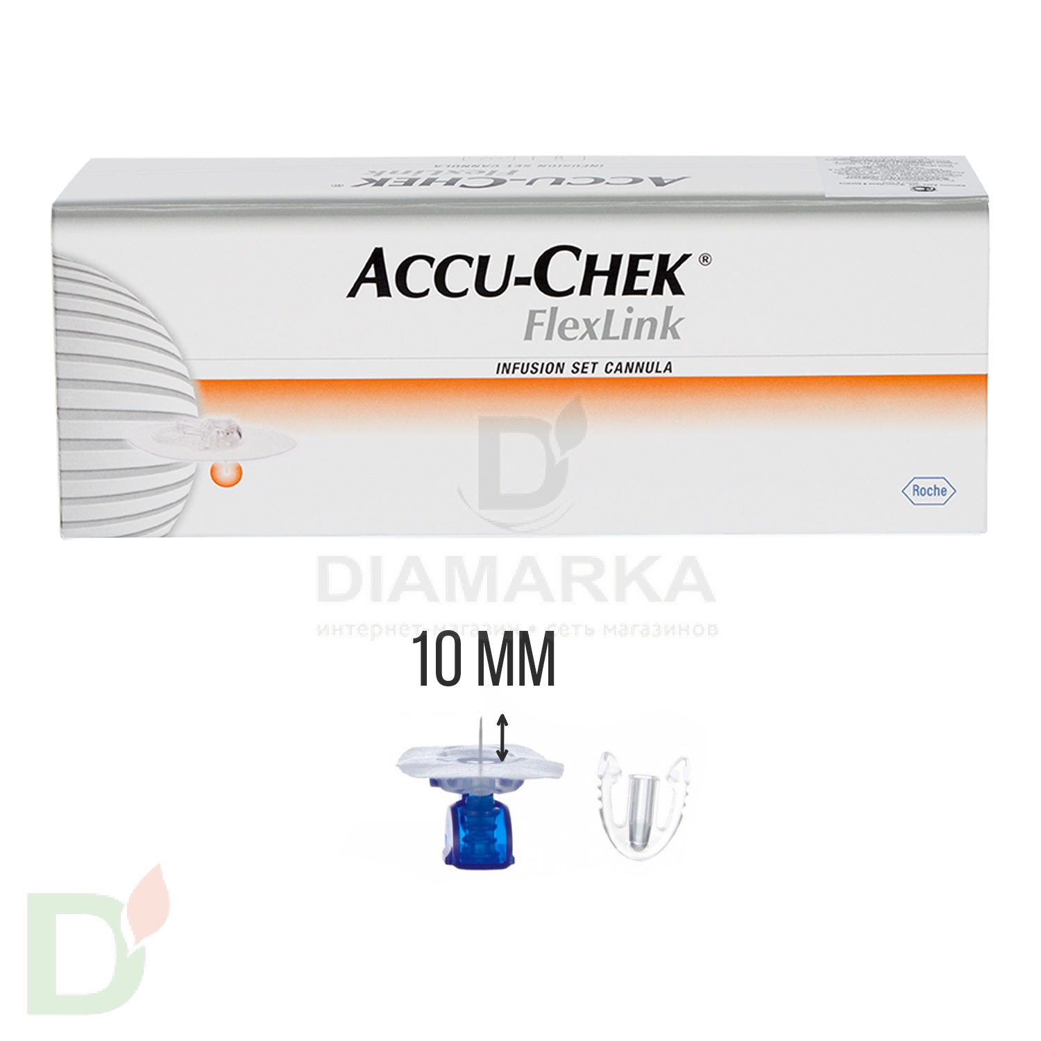 Акку-Чек Флекс-Линк, игла 10 мм (канюля), 1 шт. в Минске