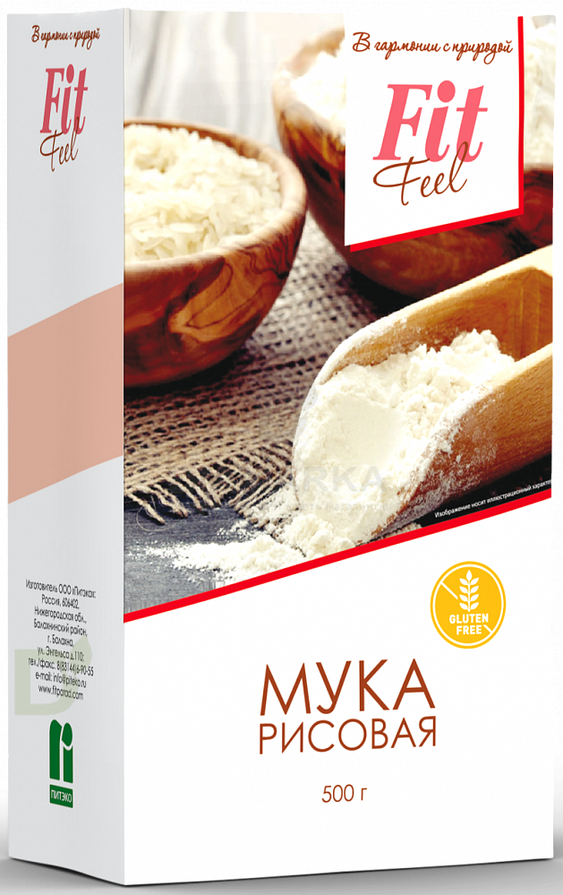 Мука рисовая FitFeel 500г