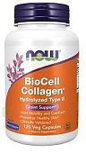 Витамины NOW Коллаген БиоЦелл для здоровья кожи и суставов, 770 мг, 120 шт