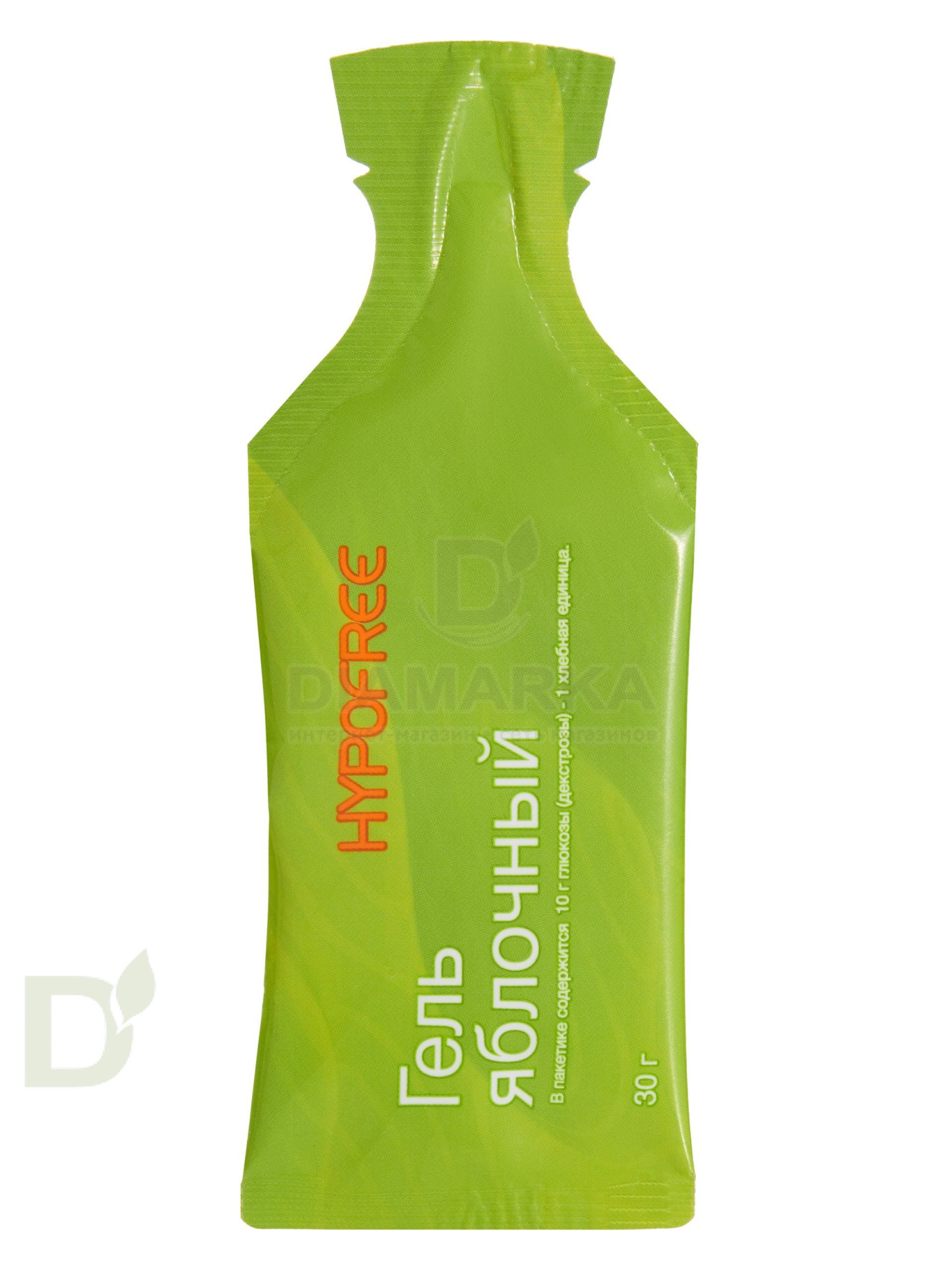 Гель HYPOFREE 1ХЕ Яблоко, мягкая упаковка, 30мл