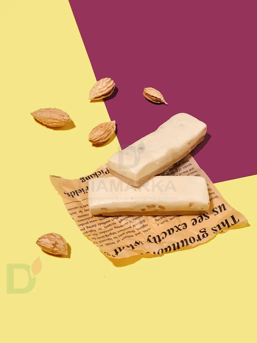 Батончик протеиновый FitnesShock Карамельный мусс с миндалем 40гр. в Минске