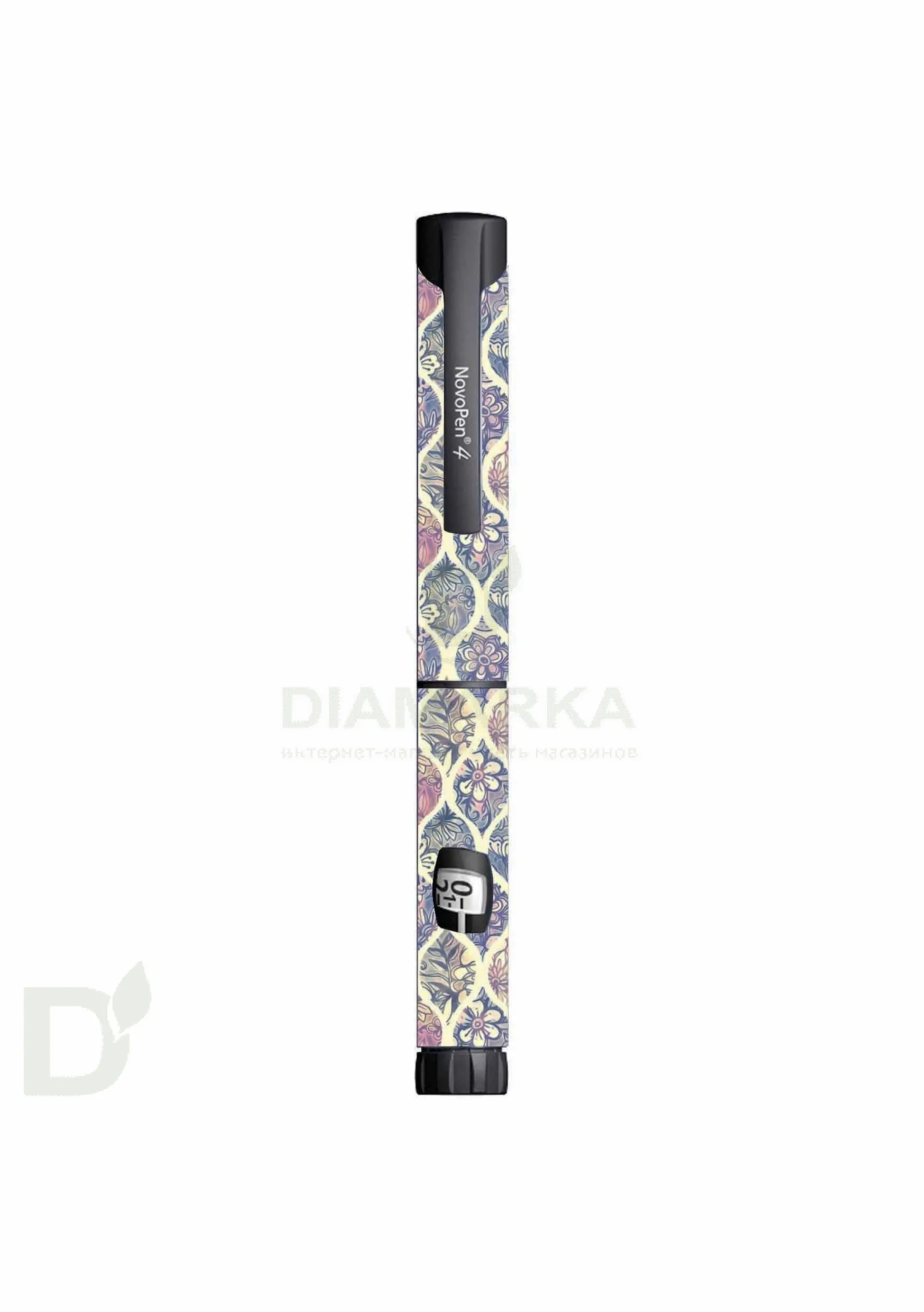 Наклейка на шприц-ручку НовопенЭХО и Новопен4