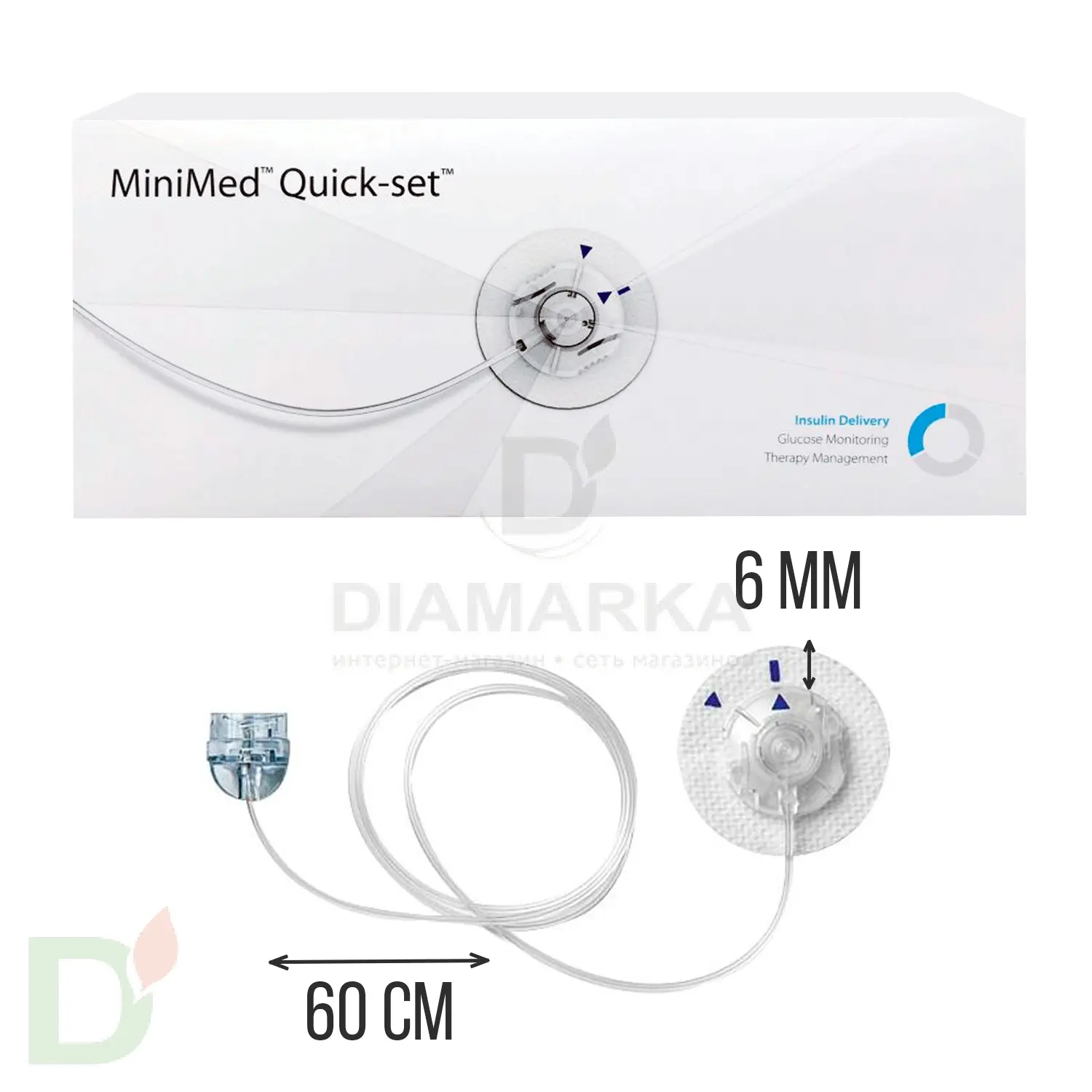 Катетер Quick-Set / Квик-Сет, 6/60 (MMT-399А), 1 шт.