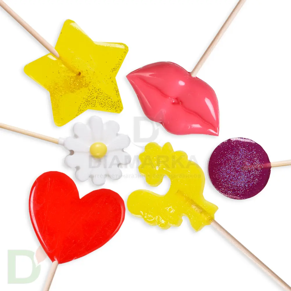 Леденец без сахара Золотой петушок вкус Банан, 20гр.