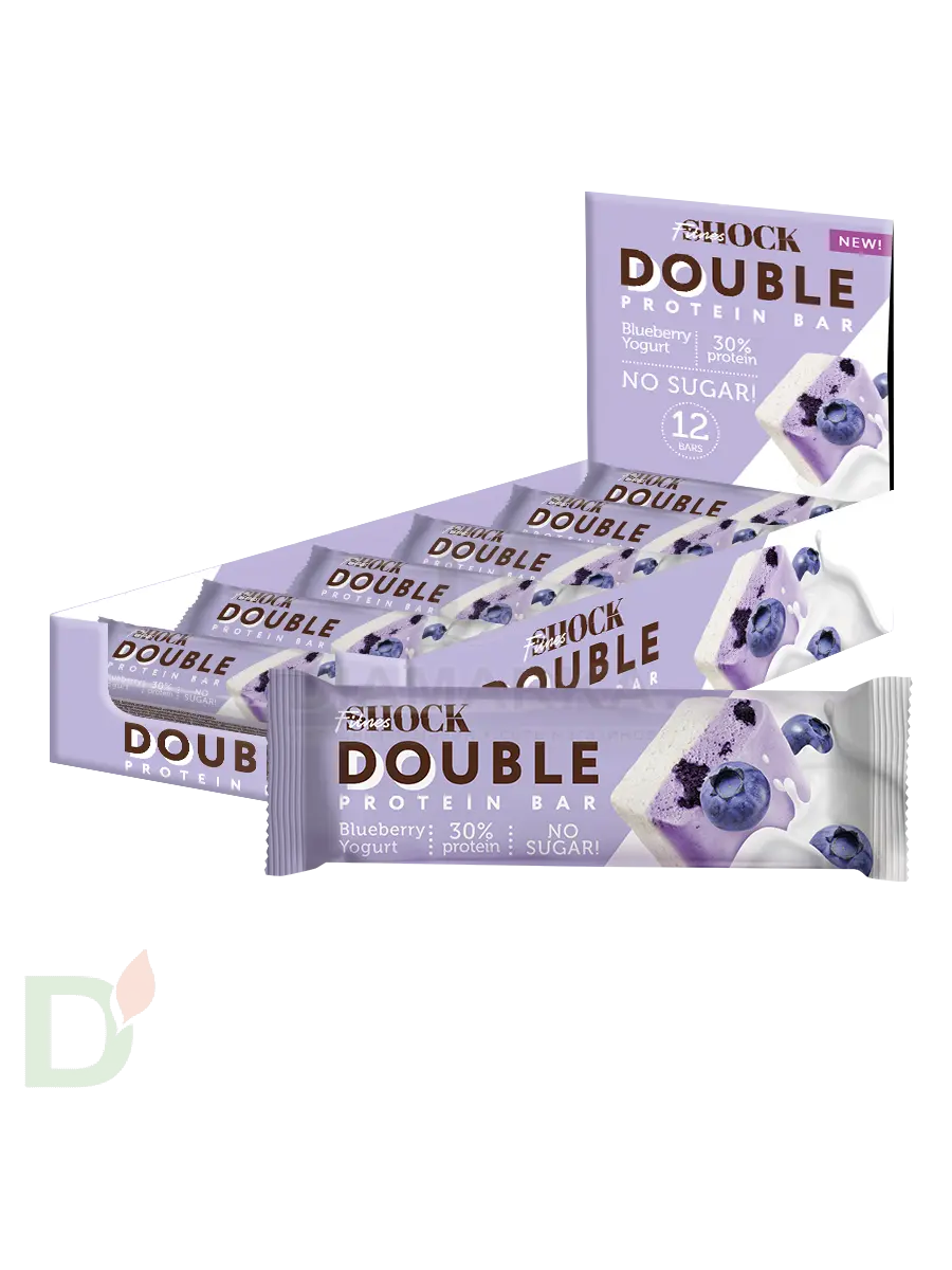 Батончик протеиновый FitnesShock Черничный йогурт 40гр. в Минске