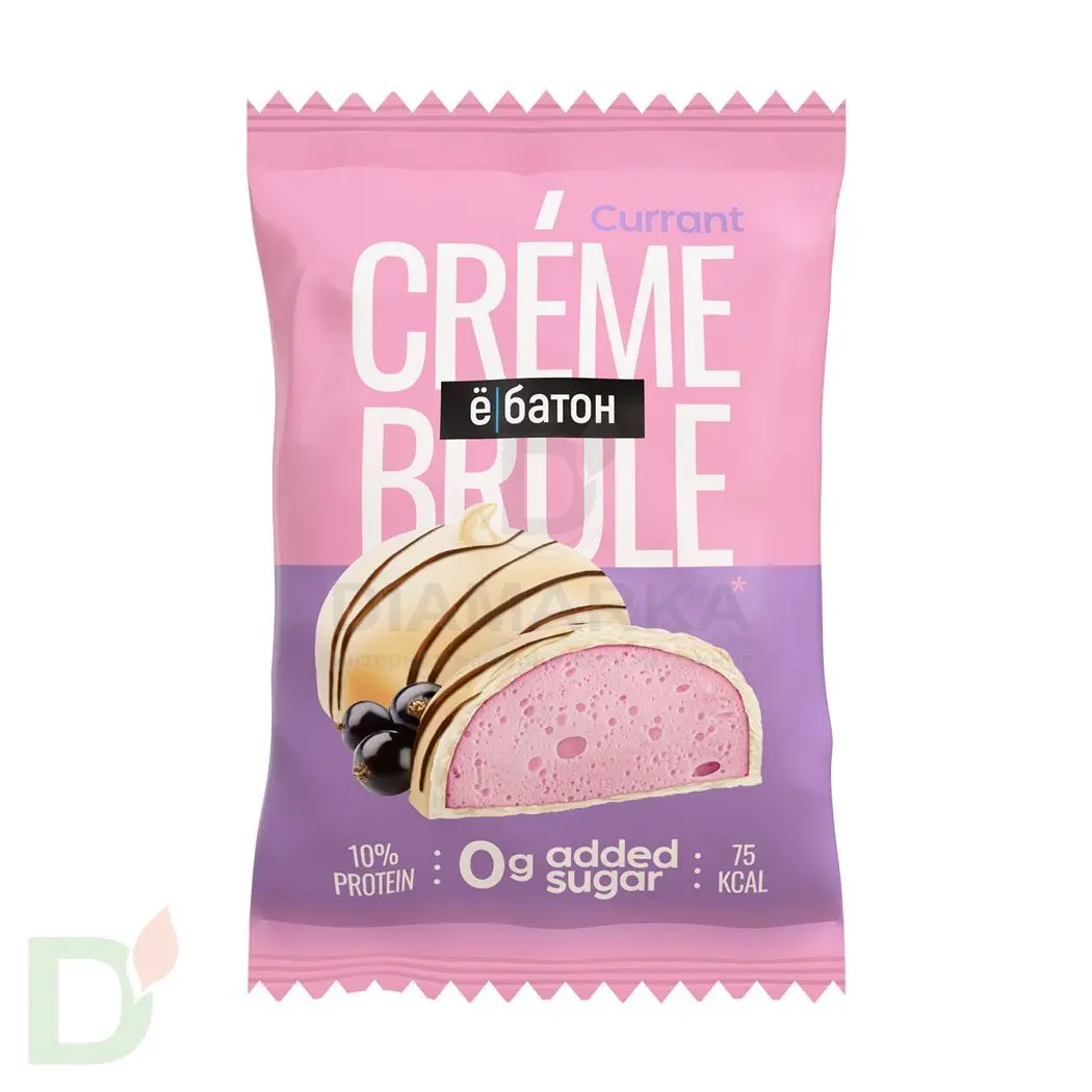 Десерт Ё/батон Creme Brule Смородина 35гр