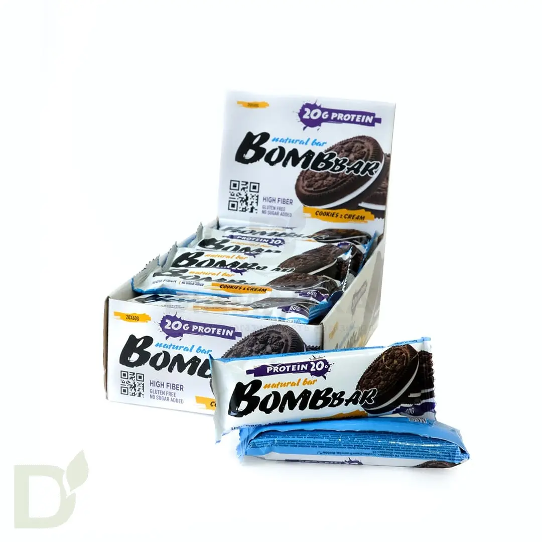 Батончик BOMBBAR Печенье с кремом 60 гр. в Минске