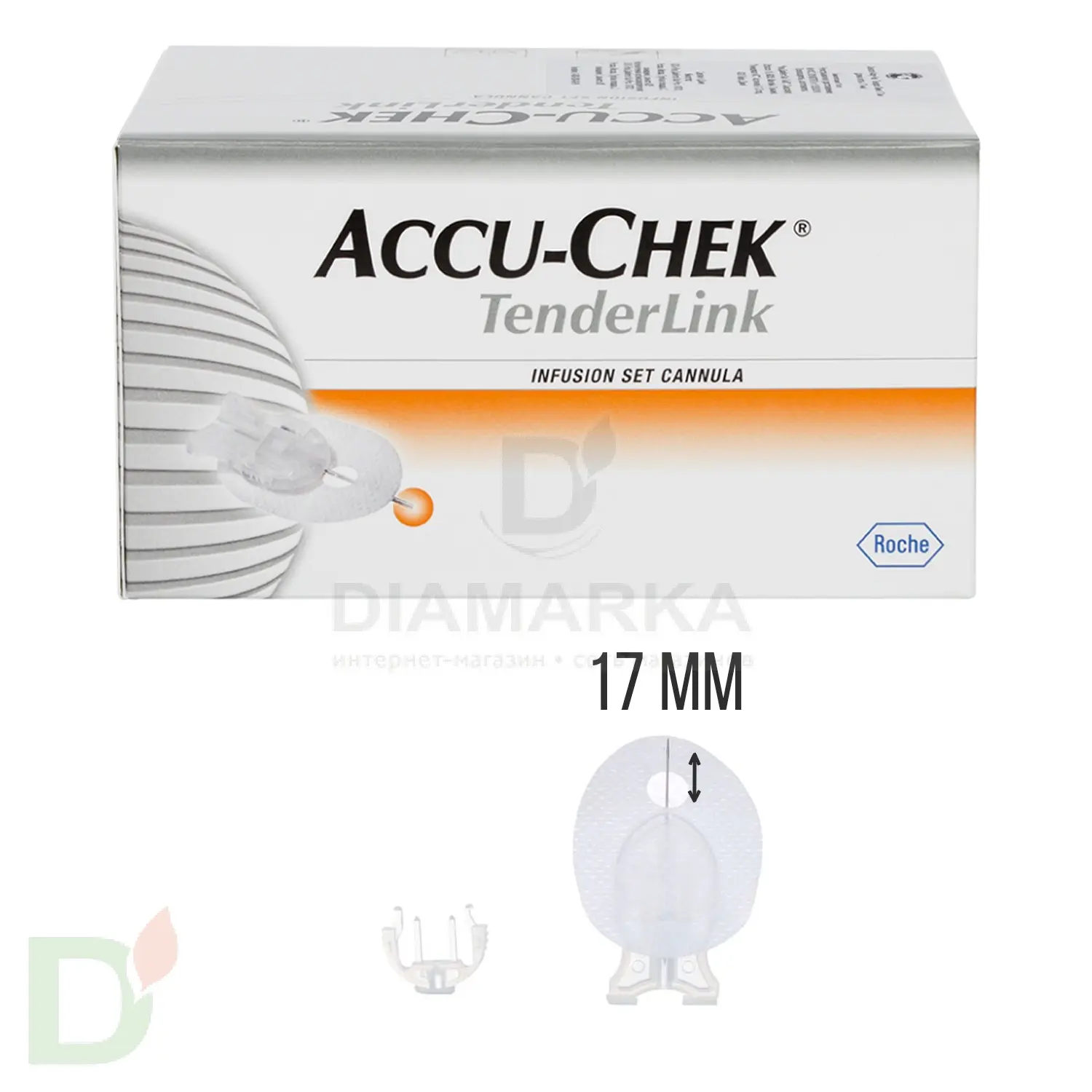 Акку-Чек ТендерЛинк, игла 17мм, 1 шт. в Минске