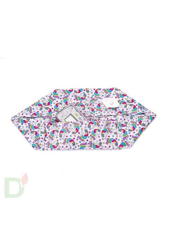 Пояс INSULA KIDS с ЗАМОЧКОМ для ношения помпы на талии Единорожка