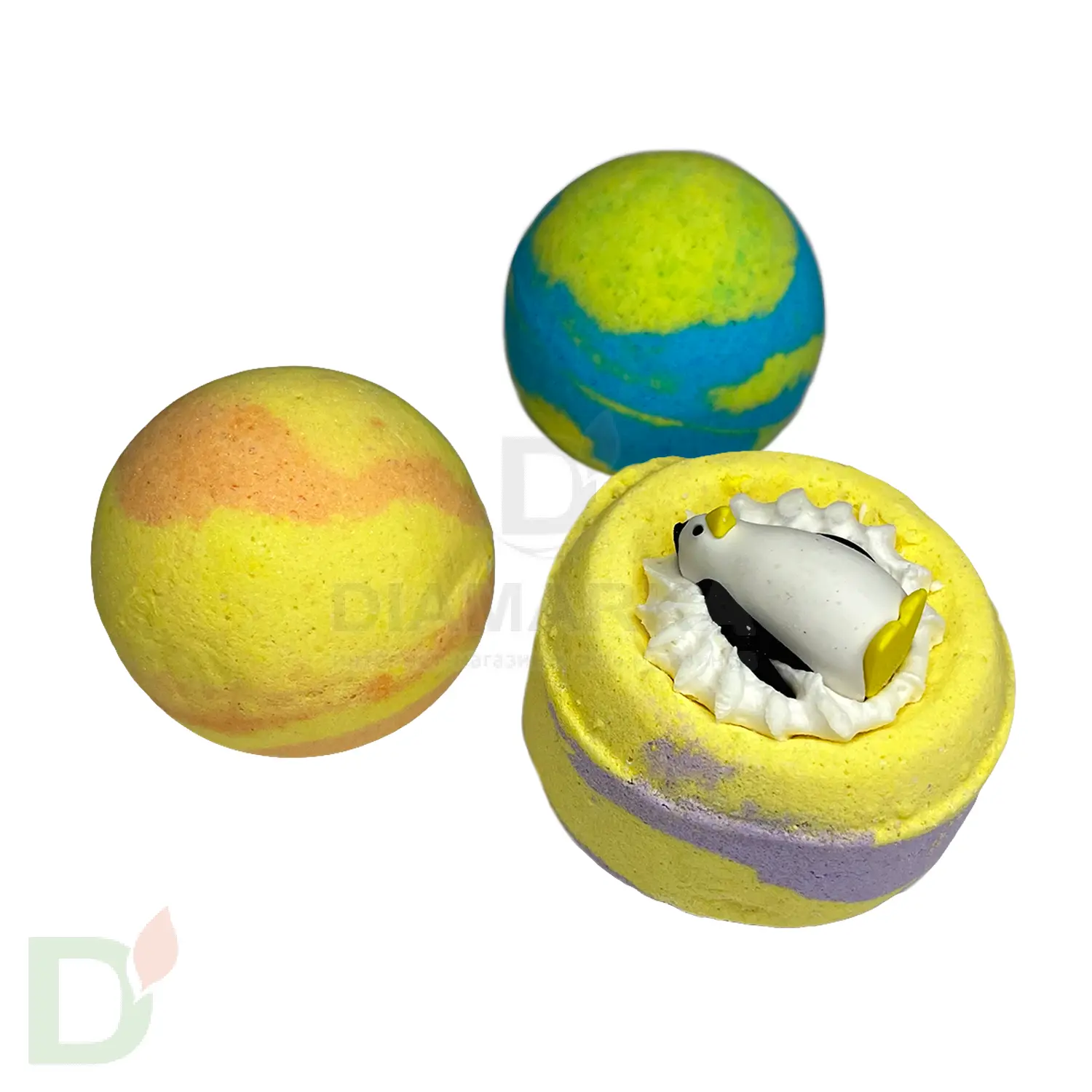 Бокс - Бомбочки для ванны детские (з шт в комплекте) в Минске