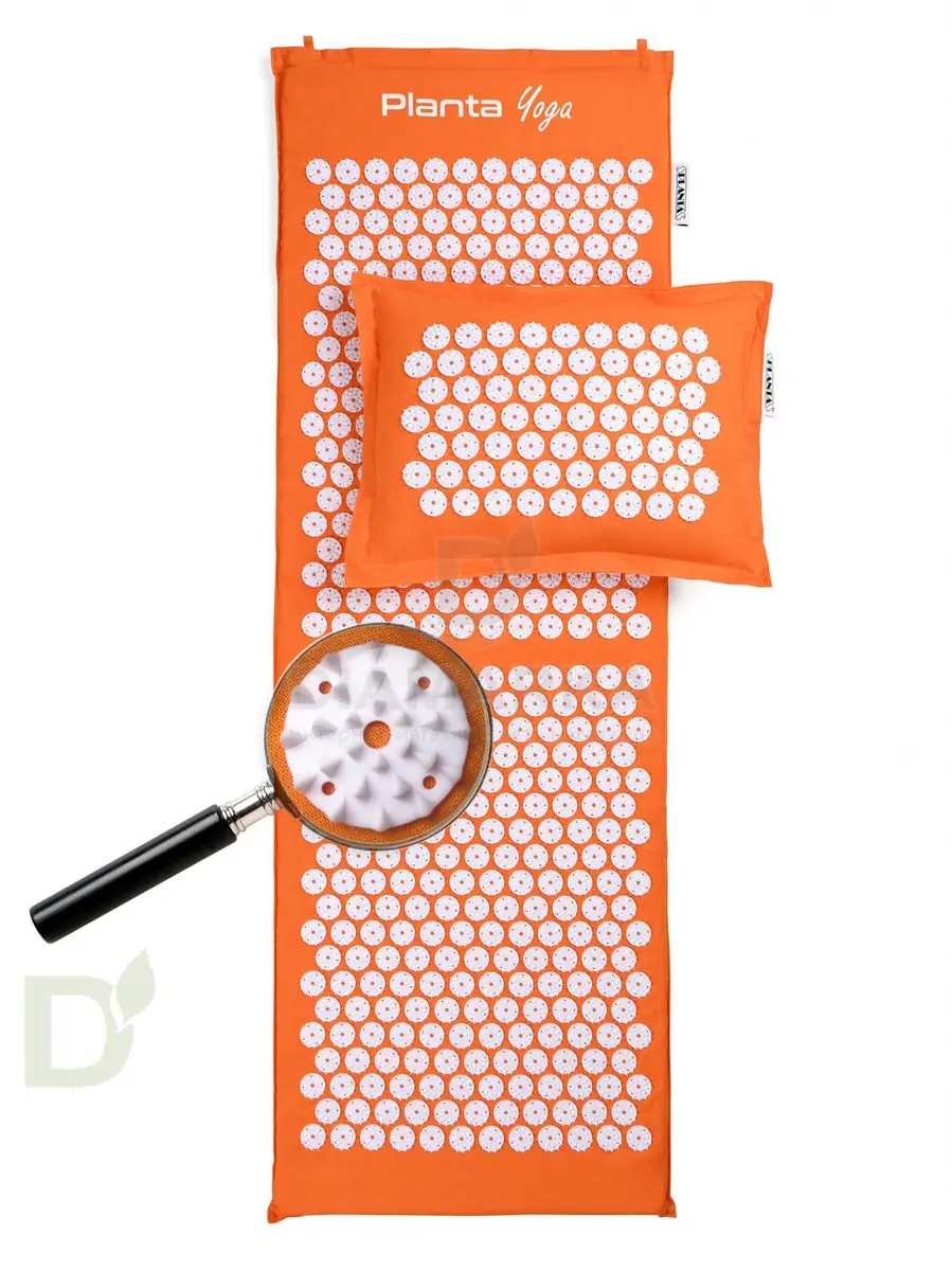 Набор массажный акупунктурный YOGA MAXI 131*45см (коврик, подушка, сумка)